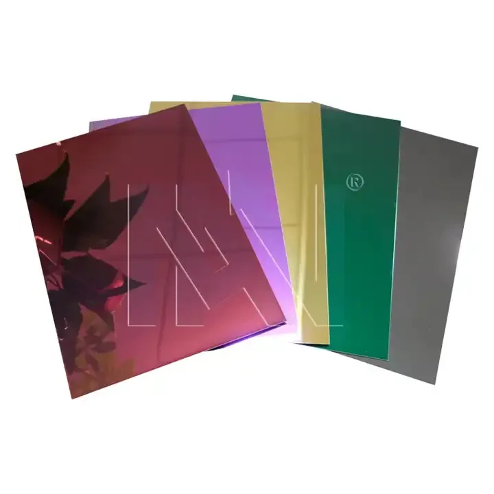 High Quality A204 SS316L 304 318 321 340 317 Gold Color Coated Mirror Surface Cold Rolled 304L Stainless Steel Sheet