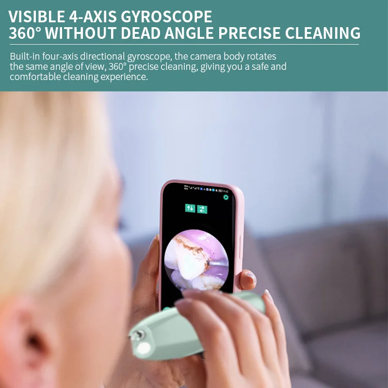 Hot sale Dental High-Frequency Visual Cleaning Teeth Painless Ultrasonic Visible Dental Scaler for Home Use