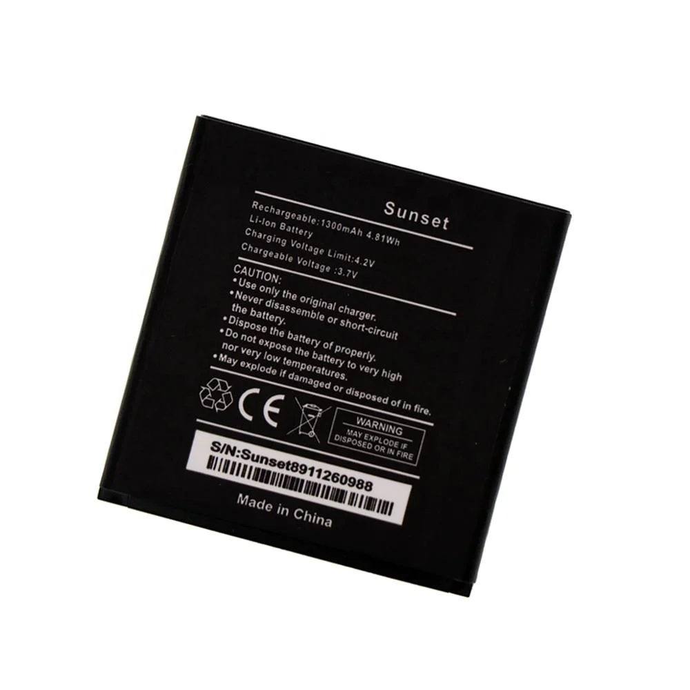 DCTENONE 1300mAh Li-ion battery phone battery For Wiko Sunset Battery