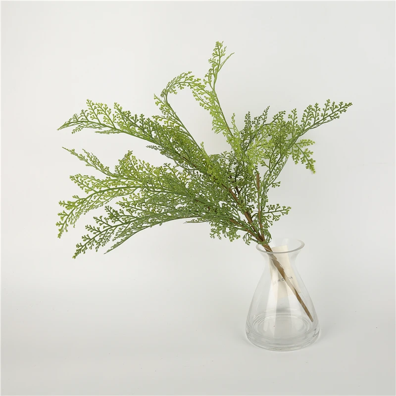 Garden Decoration Artificial Ferns Artificial Bushes Greenery Grass Plant Branches for Home Decoration Plastic Modern 1 Carton