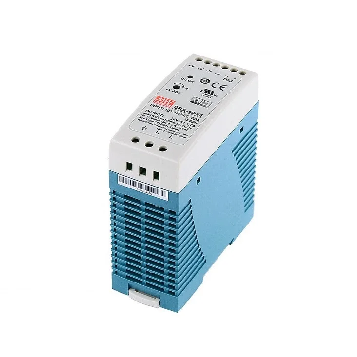 mean well DRA-40-24 40W 24V 1.7A Output current programmable din rail power supply