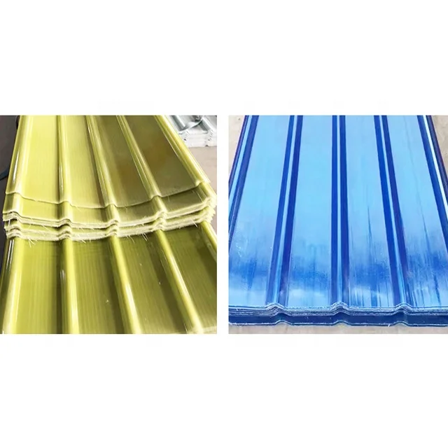 FRP Sheet FRP Corrugated Panel Plastic Wall Tiles Glass Roof Panels