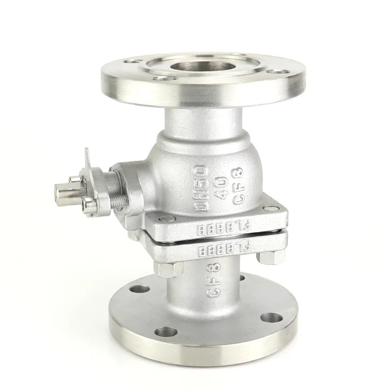 High Quality Q41F-40P Stainless Steel Flange Ball Valve Customizable OEM Support Manual Power Water Oil High-Temperature Media