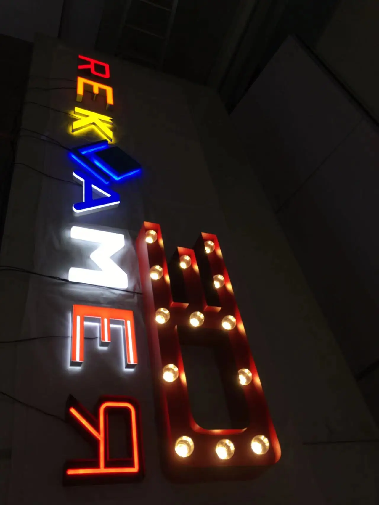 High quality New led letter of inquiry sample letters light box