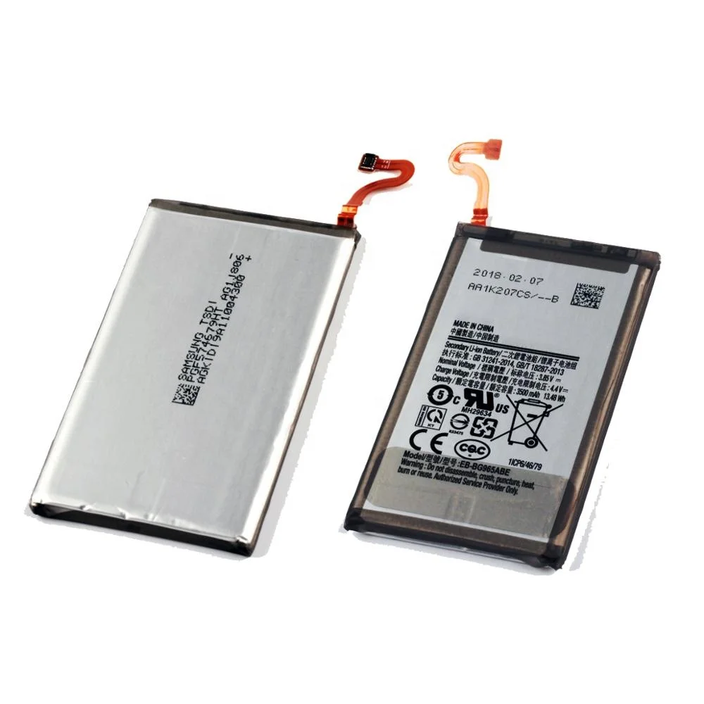  Оригинальный сменный аккумулятор EB-BG965ABE для Samsung GALAXY S9 плюс G9650 + G965F 3500 мАч
