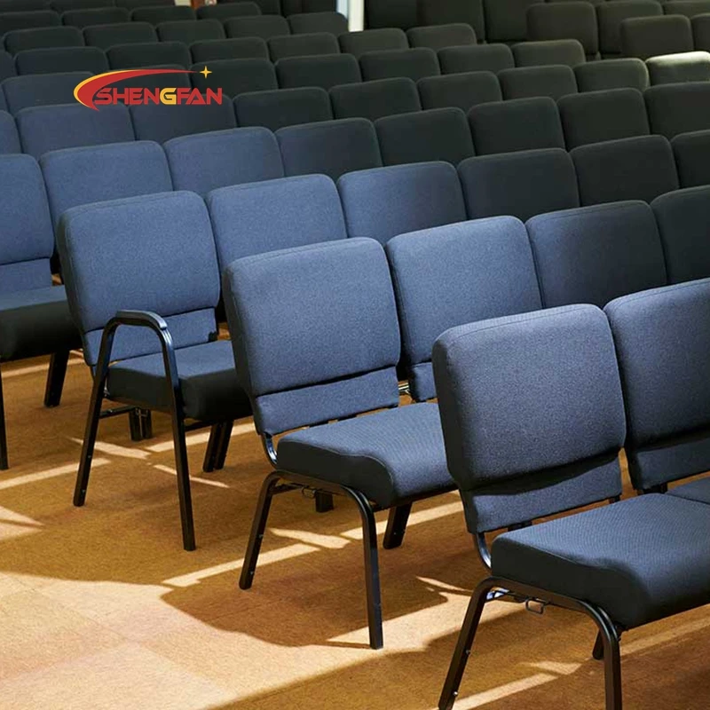 Удобный кинотеатр дешевая цена церковный стул укладка дизайнерское мягкое сиденье для аудитории Объединенный арабский Эмираты