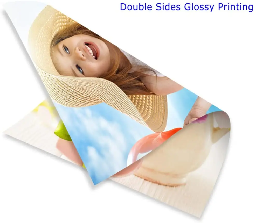 Factory Direct Customized for double-sided printing A4 Label Print Paper 200g High Glossy Inkjet Photo Paper