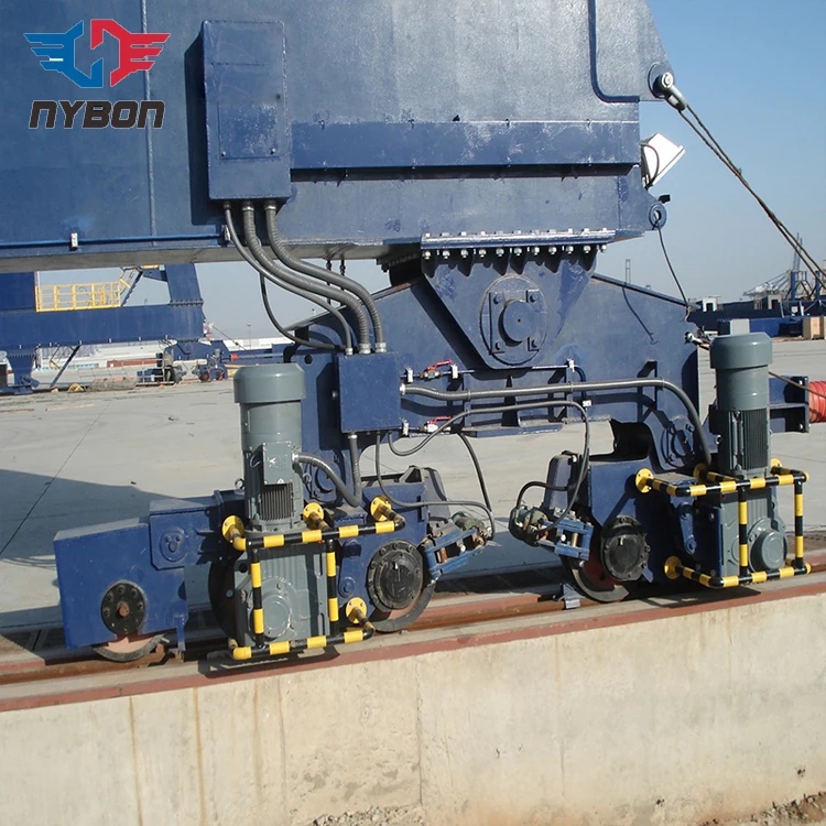 Rail Mounted Double Girder Box Type Port Lifting Container Crane