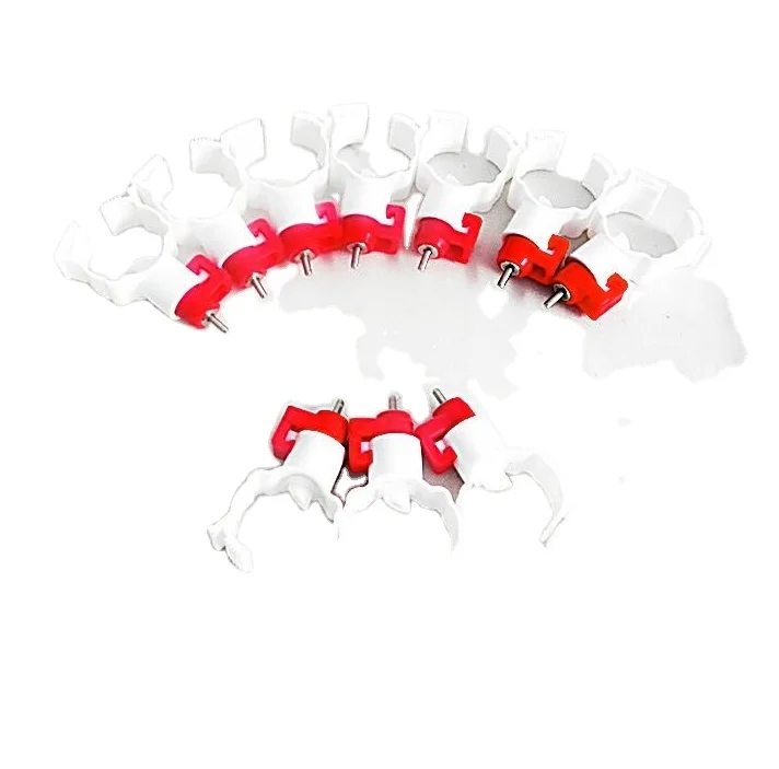 Stainless steel white Chicken Water Nipple Clip Chicken Drinker
