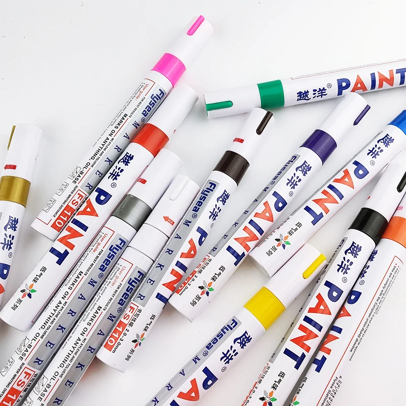 Перманентная Водонепроницаемая маркерная ручка для покраски шин оптом (62404421176)