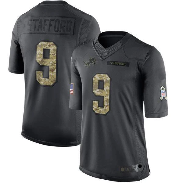 Wholesale New Lions Top Fashion Men Round Neck Pocket Casual Plain Quantity Loose Cotton American Football New Jersey set