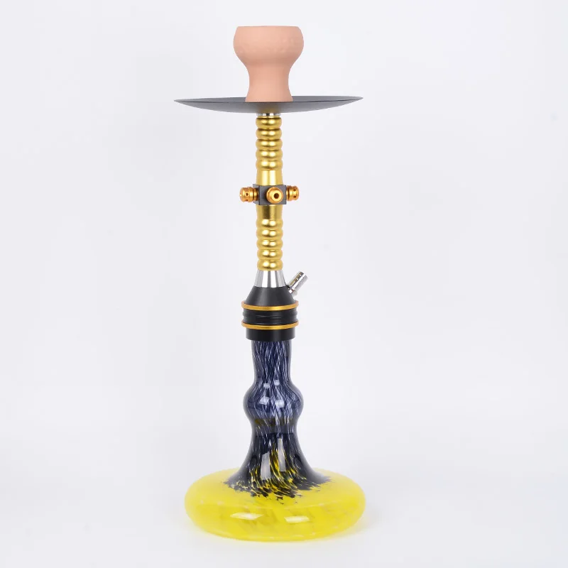 Factory Price Luxury Russian Portable Sheesha Hookah Aluminum Alloy Shisha Hookah Full Set