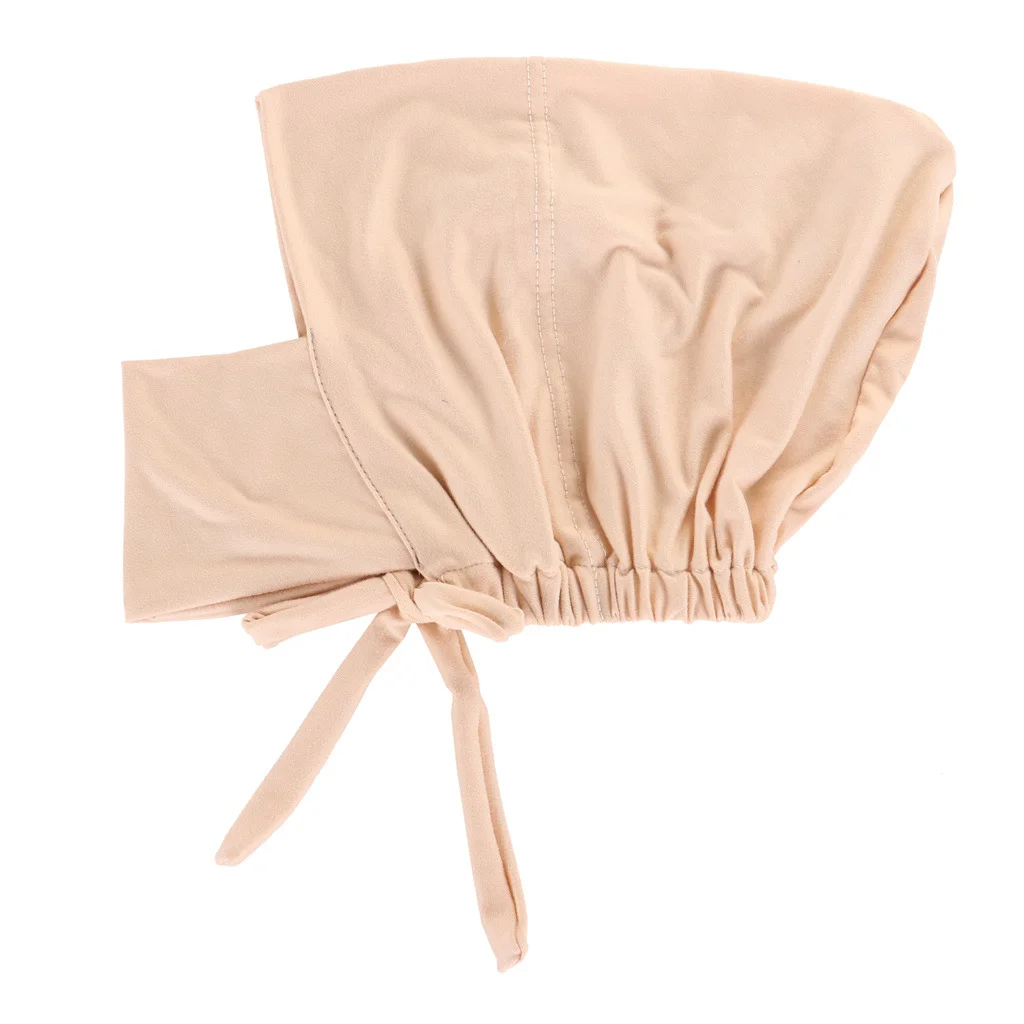 New Design Excellent Material Undercap Cotton Jersey Tie Back Inner Cap Adjustable With Chin Underscarf For Muslim Women