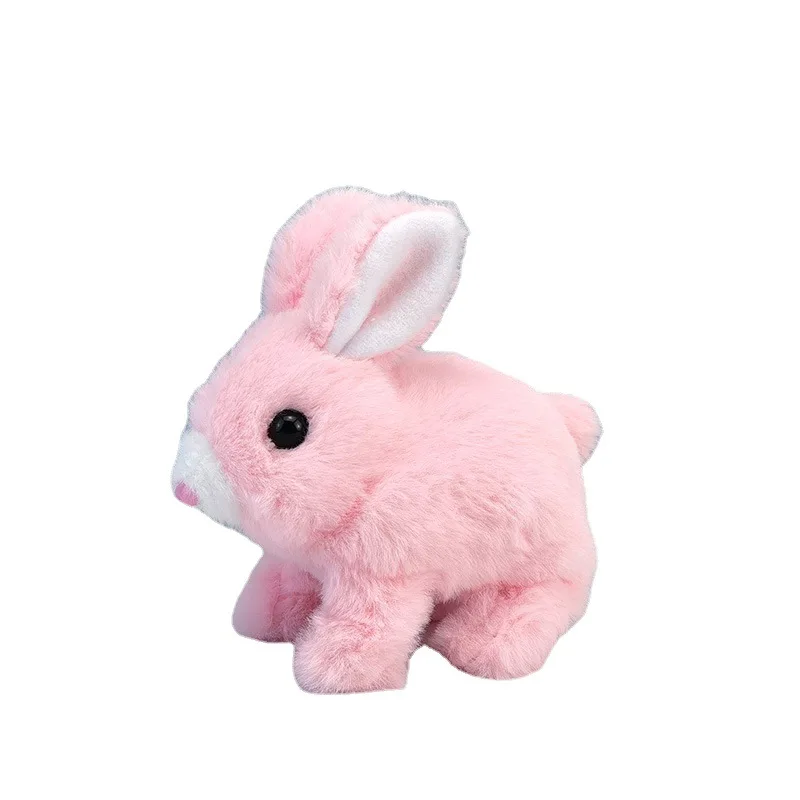 Felisu игрушка для домашних животных электрический Белый Кролик плюшевая