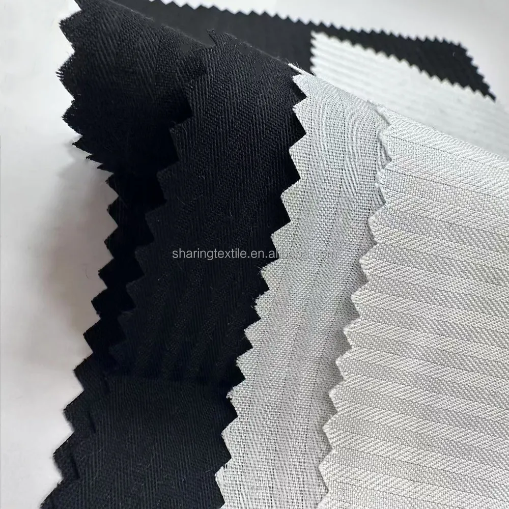 65/35 80/20 Polyester Cotton Blend 133*72/110*76 Herringbone Jacquard TC Pocketing Fabric