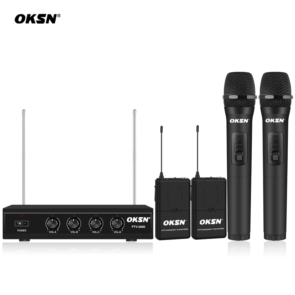 Sell Well New Type Professional Receiver Wireless Microphone Receiver System