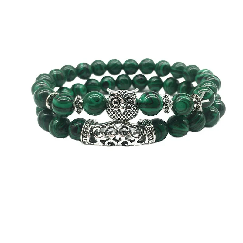 Pulsera Hombre Wrap Beaded bracelets men Natural Stone Bracelet For Men