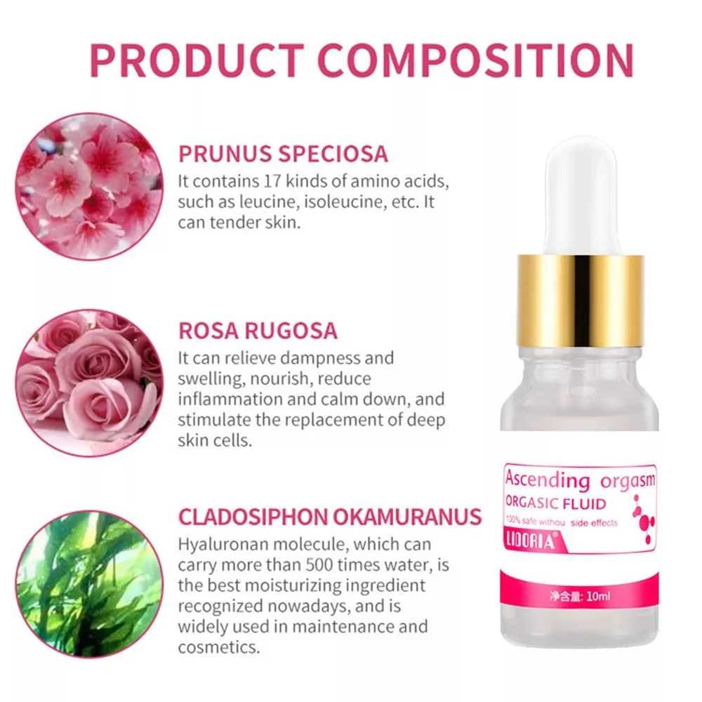 TOPMEILI No Side Effect Women Orgasmic Oil Ascending Orgasm Fluid Lubricant