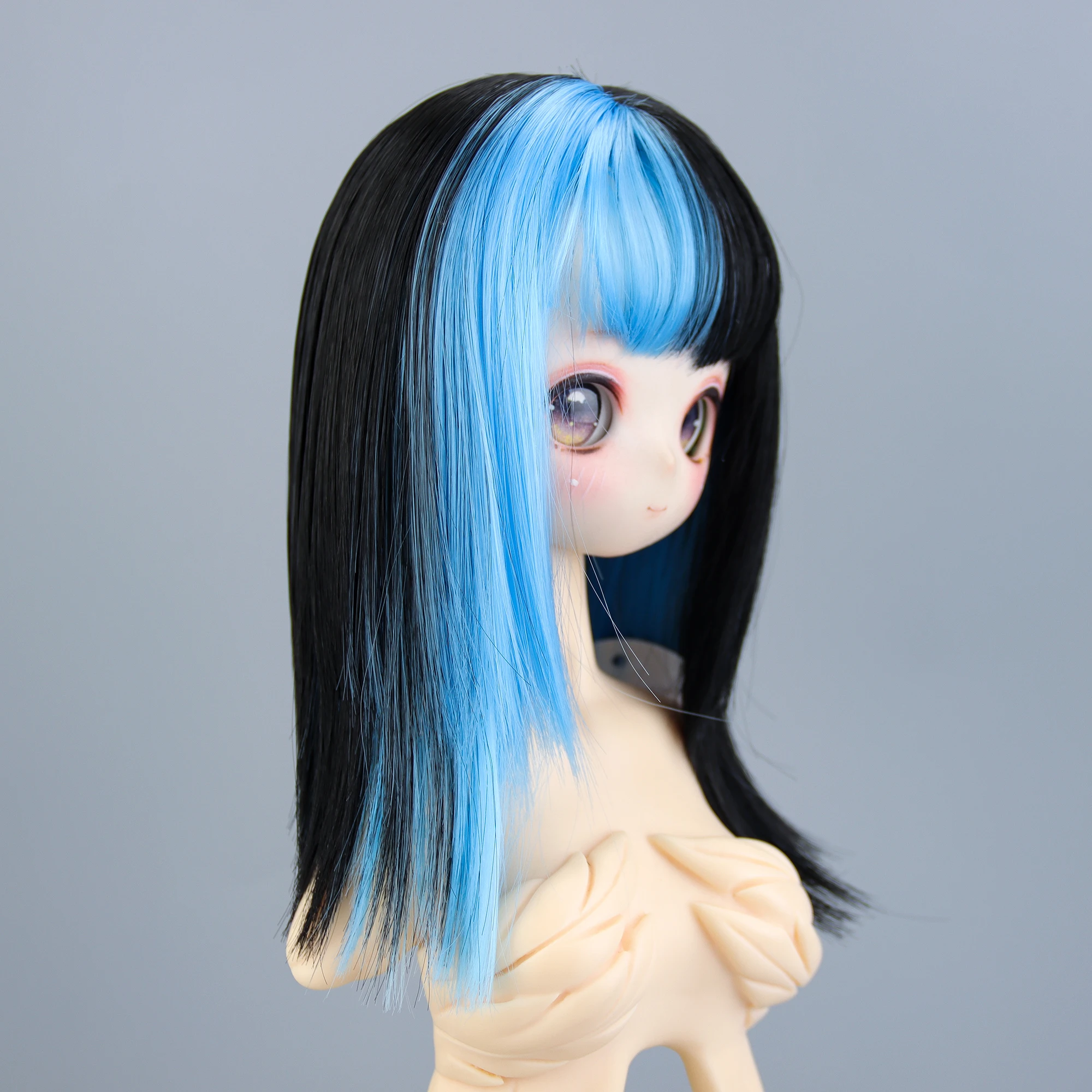 Wig Customize 1/3 BJD Wigs 22-23 cm Head Circumference Fit For Dollfie Dream Doll Hair 9 inch head doll tress dolls accessories