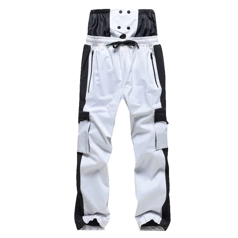 Wholesale 2022 Men Waterproof Ski Pants Professional Design Ski trousers Functional Wear Solid Color Snowboard Pants