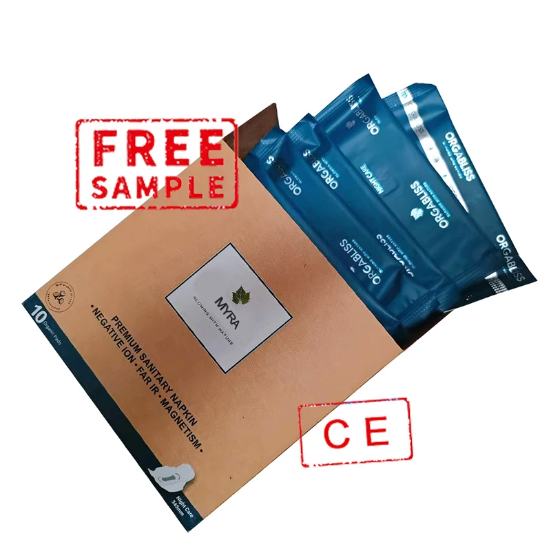 Custom Private Label Disposable Cotton Absorbent Sanitary Pad Production Line Wholesale