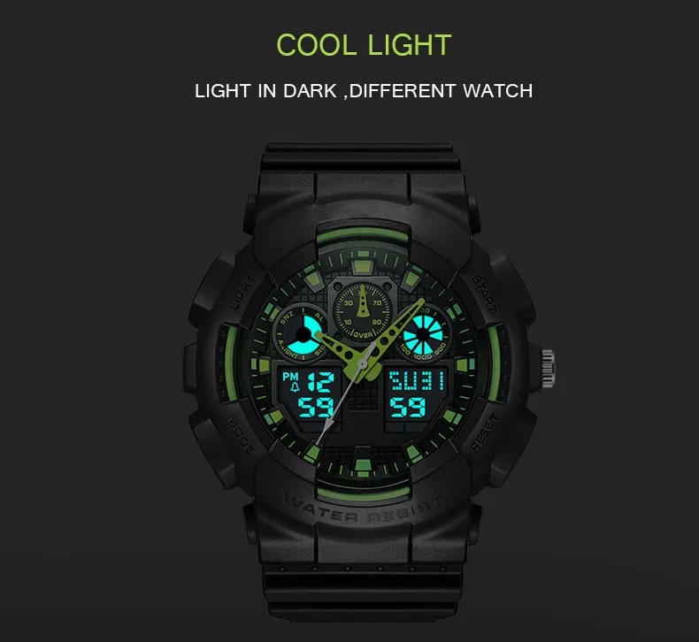 Цифровые мужские спортивные часы, наручные часы из нержавеющей стали OEM, мужские часы с хронографом собственного бренда, цифровые часы на заказ