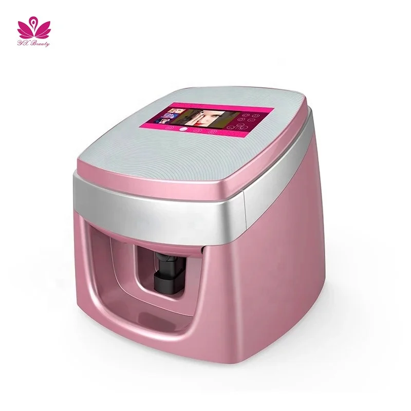 Portable 3D intelligent nail diy smart Art nail printer machine