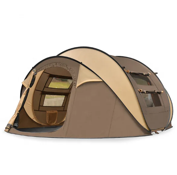 Trending Outdoor Automatic Pop Up Camping Tent 3-4 Persons Family for Sale