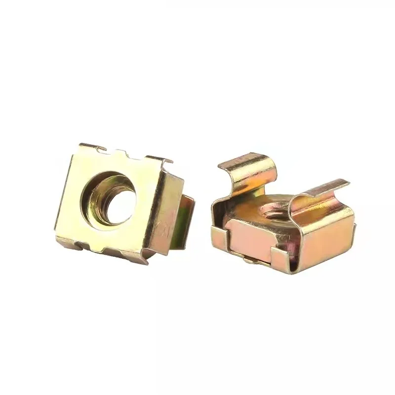 China Fastener Manufacturing Carbon Steel Cage Nuts GB Standard Square Cage Nut M4 M5 M6 M8 M10