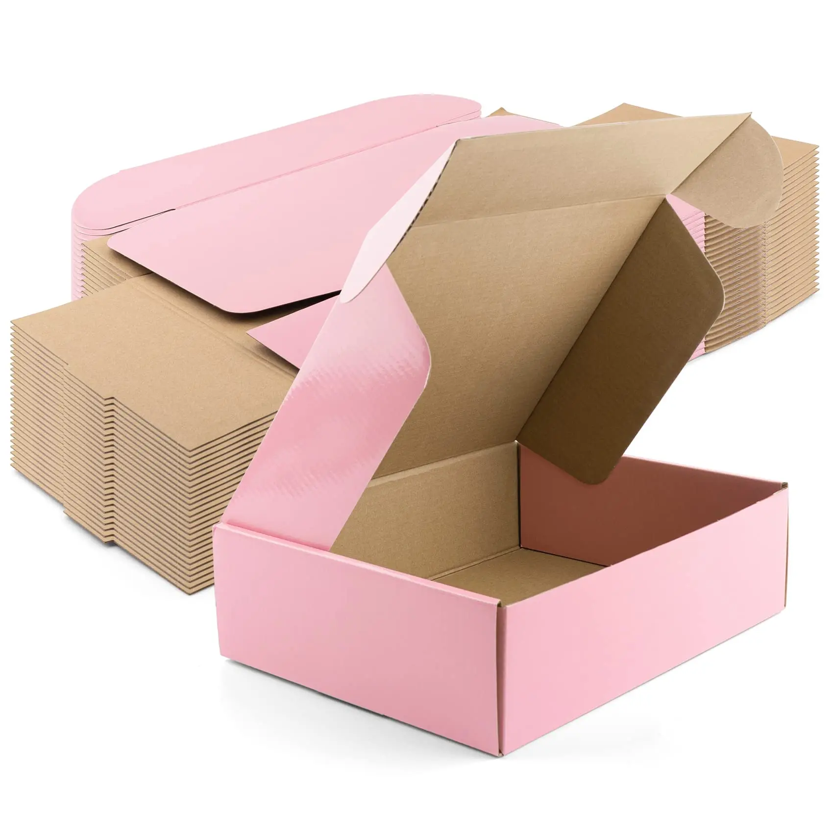 2024 Economy ECO Recyclable Custom Logo Gift Packaging Cardboard Mailer Box Cardboard Moving Corrugated Shipping Boxes