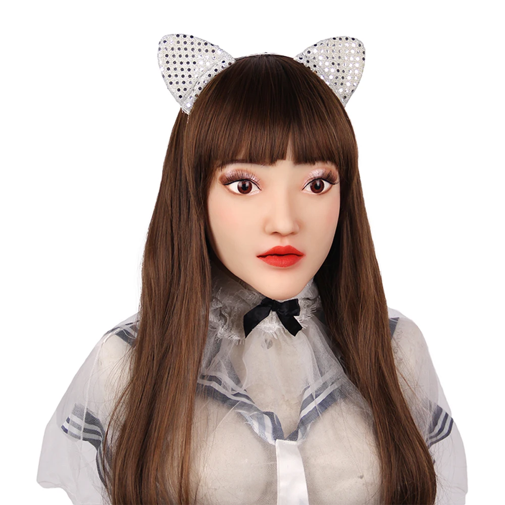 Sexy face mask shapewear silicone human masks for beautiful girl for women realistisch masker female for cosplay costume party