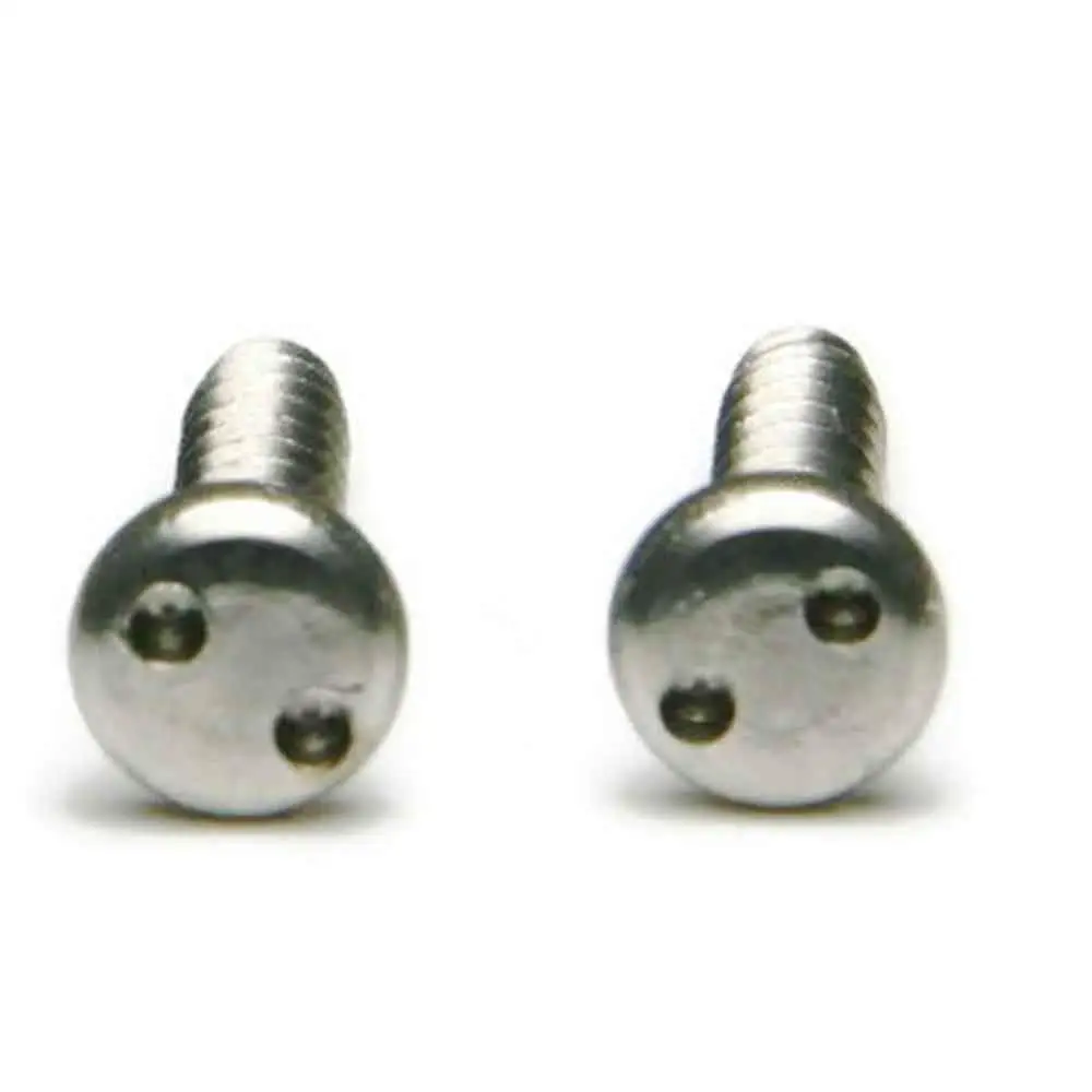 Stainless Steel License Plate Screws Tamper Proof Kit - Spanner Pan Head Sheet Metal Screws