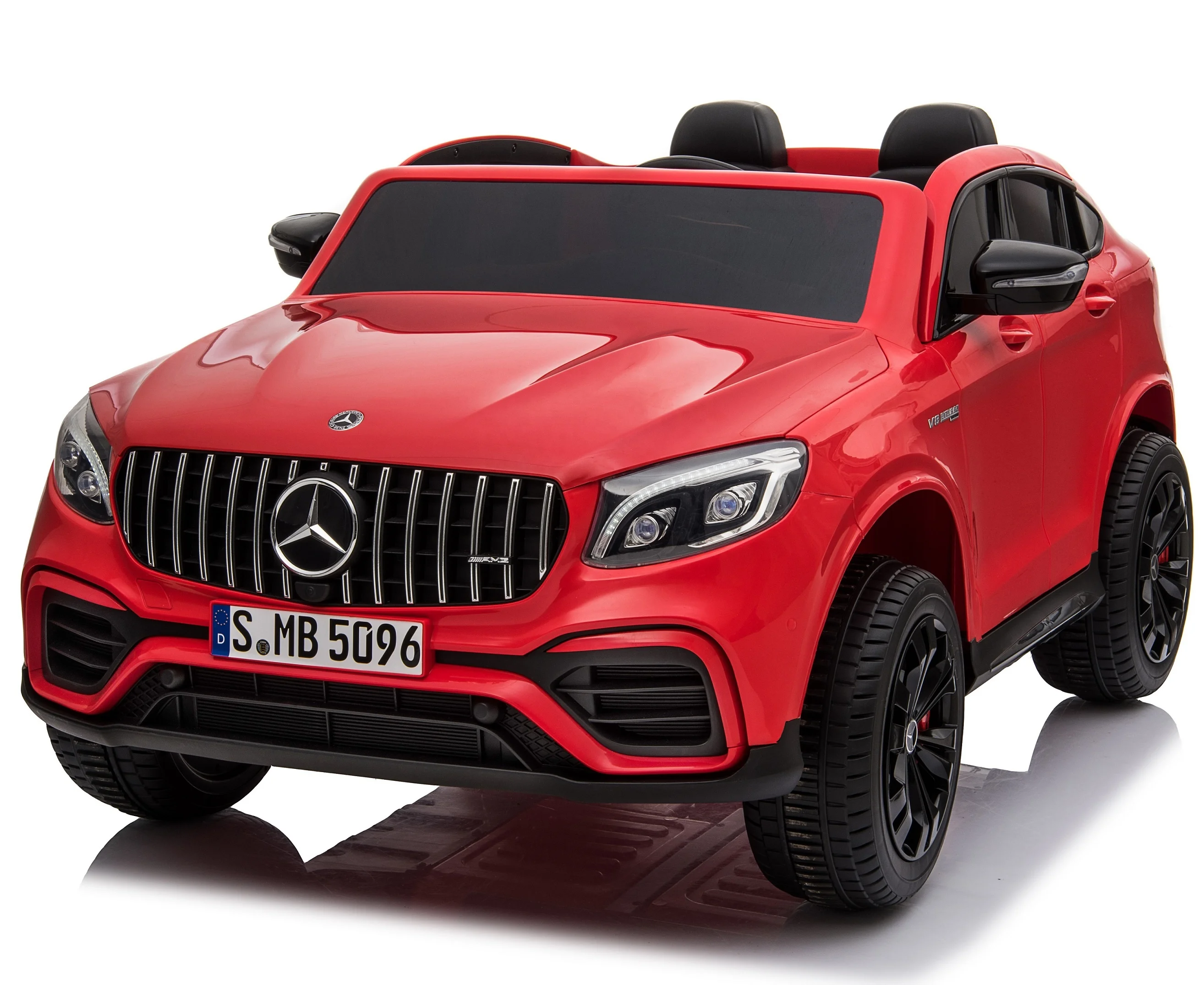 Ездить на 12V лицензированный MERCEDES-BENZ GLC63S детская 2 4G дистанционное управление