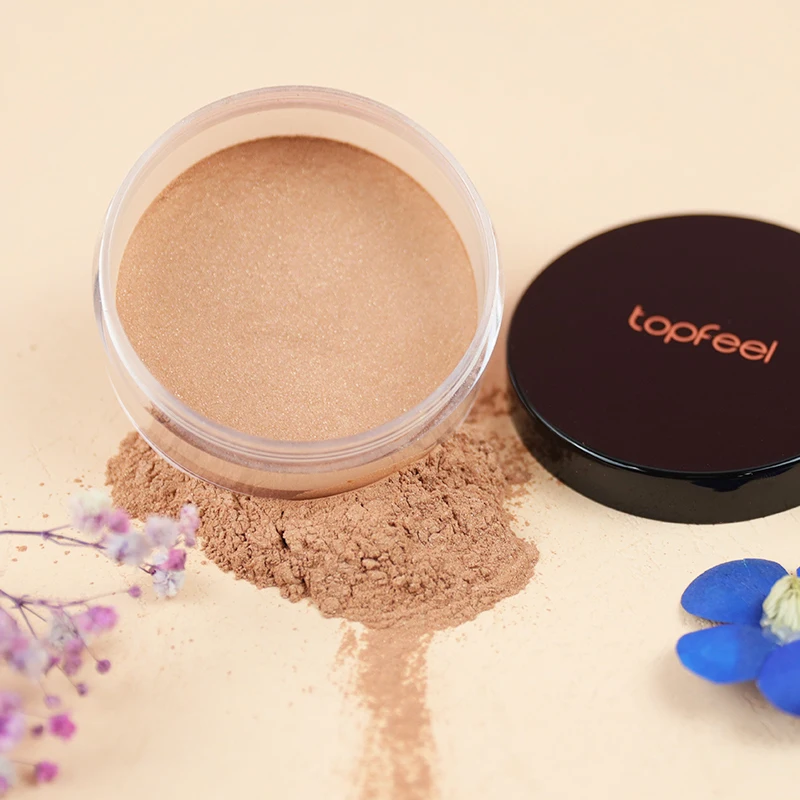 Makeup Setting Loose Powder Shimmer Body Highlighter Face Makeup Oil Control Long Lasting Setting Powder