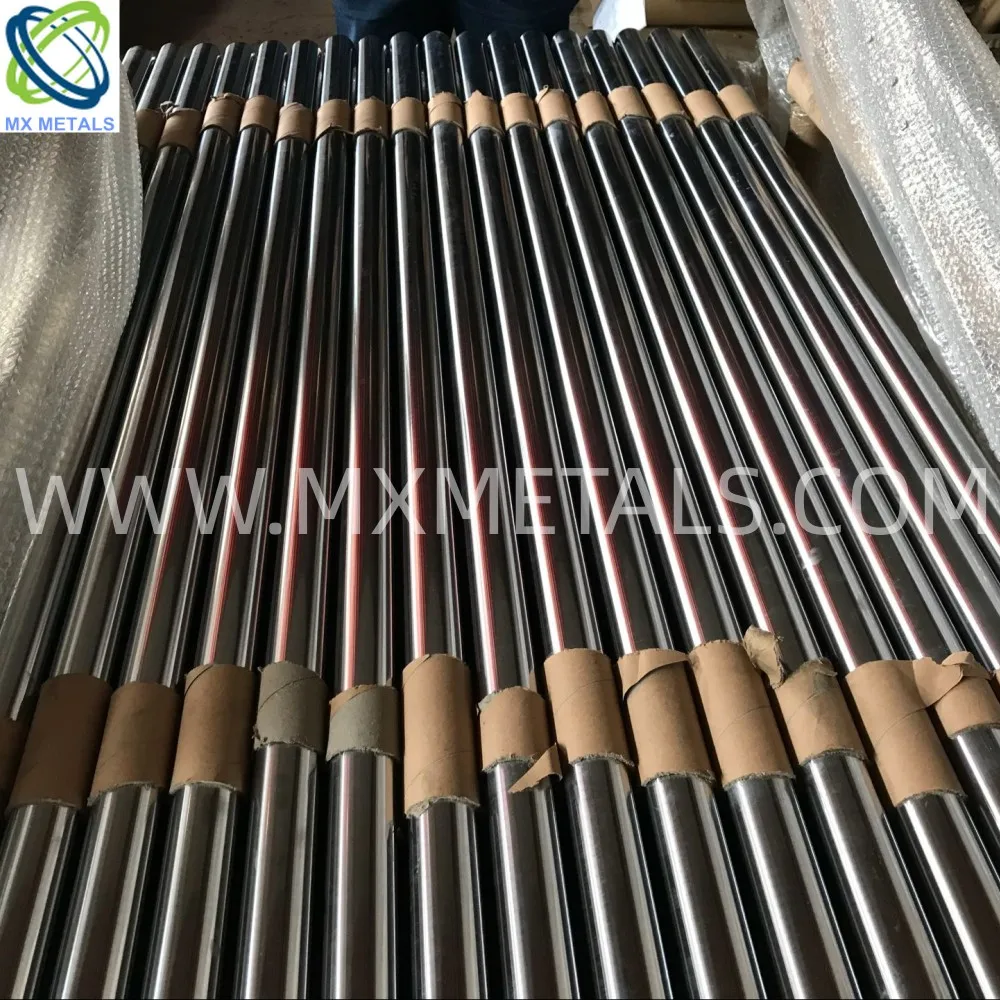 High quality CK45 40Cr Hard Chrome Plated Piston Rod quenched chrome piston rod For Hydraulic Cylinder