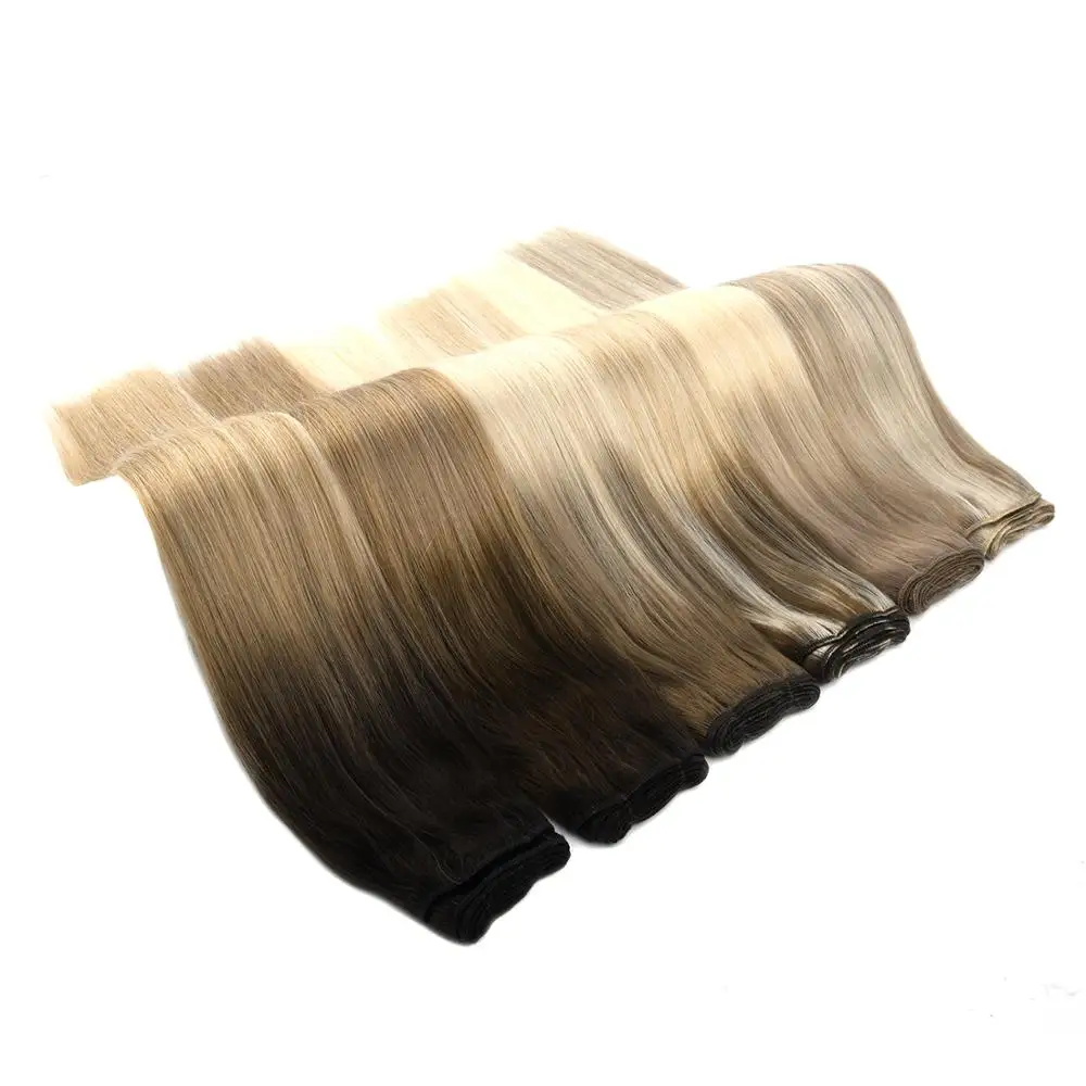 
Neitsi 20Inch Mix Color 100 Double Drawn Human Hair Extension Virgin Indian Remy Hair Weft 