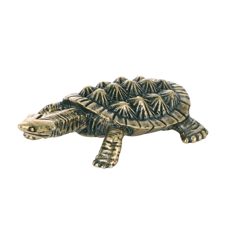 Metal crafts to do old brass tortoise ornaments bronze tea pet decorations hand pieces