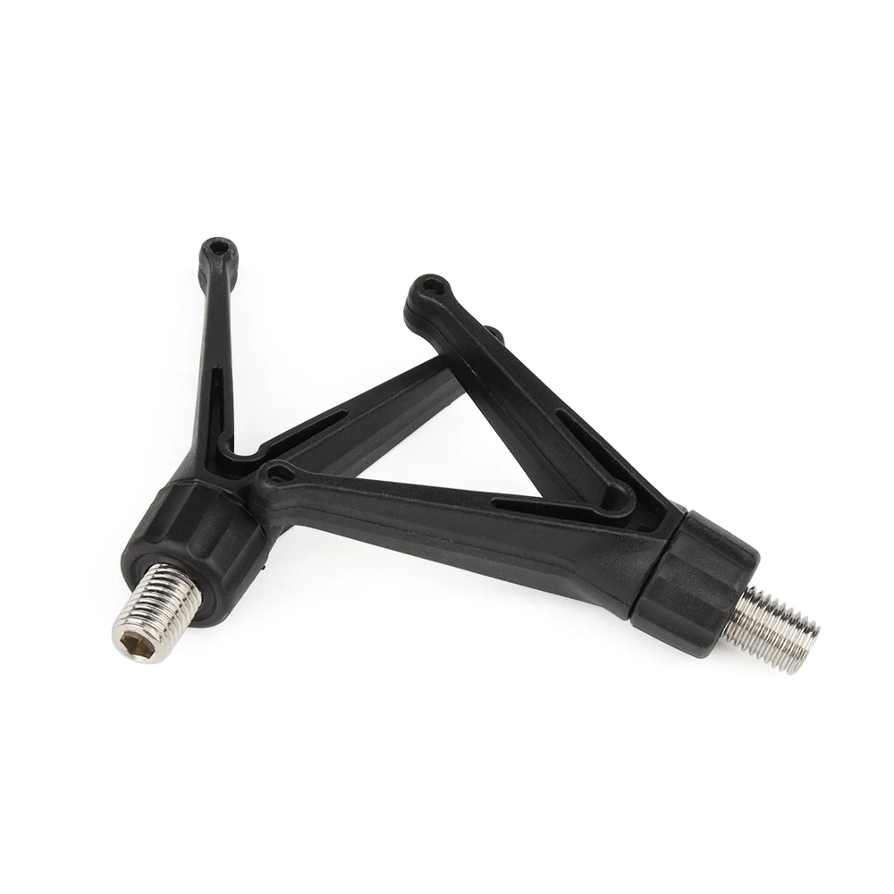 W.P.E 2pcs/lot Carp Fishing Rod Rest Head Pod Holder Bracket Head V Shape Pole Stand Holder Tackle