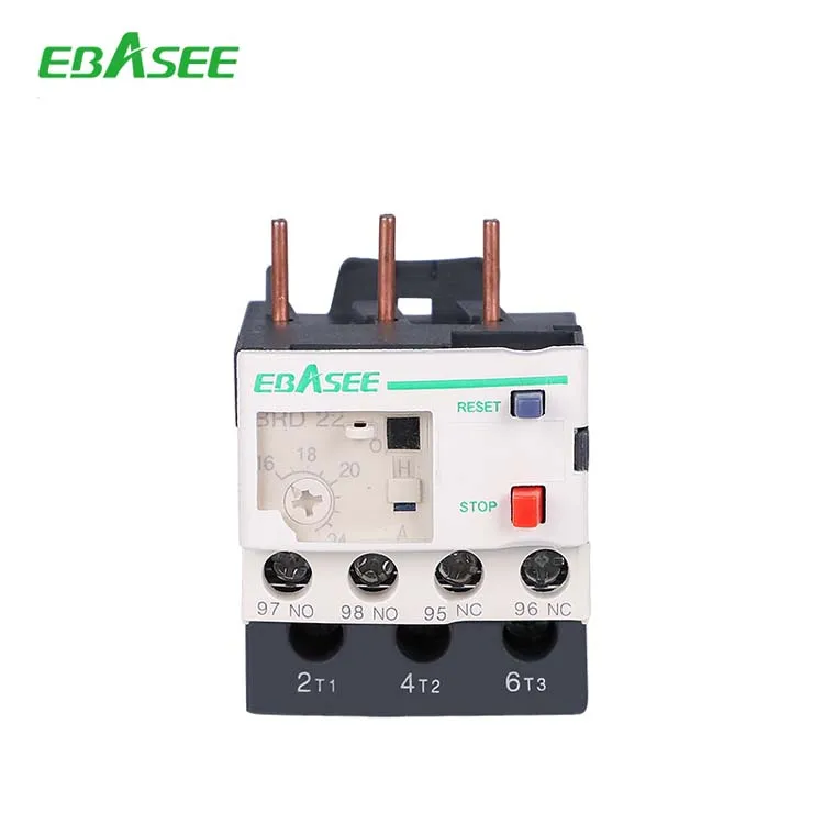 High breaking capacity IEC60947-4-1 up to 660V thermal overload relay