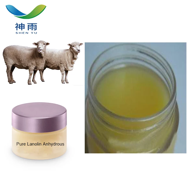 
Bulk Price Cosmetic Raw Materials Lanolin Anhydrous 