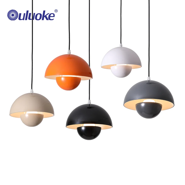 High Brightness Indoor Lighting Dining Room Synthetic PC Multi-Colored Led Pendant Light