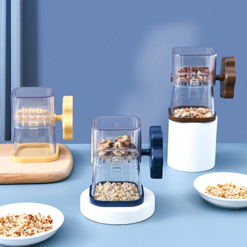 OWNSWING Nut Crusher Manual Peanut Paste Masher Portable Dried Fruit Crusher Grinder Hand Walnut Chocolate Chopper Kitchen Tool