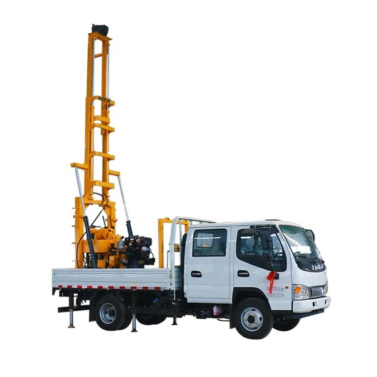 200m 300m Depth Rock Drilling Machine Air DTH Water Well Bore Hole Drilling Rig