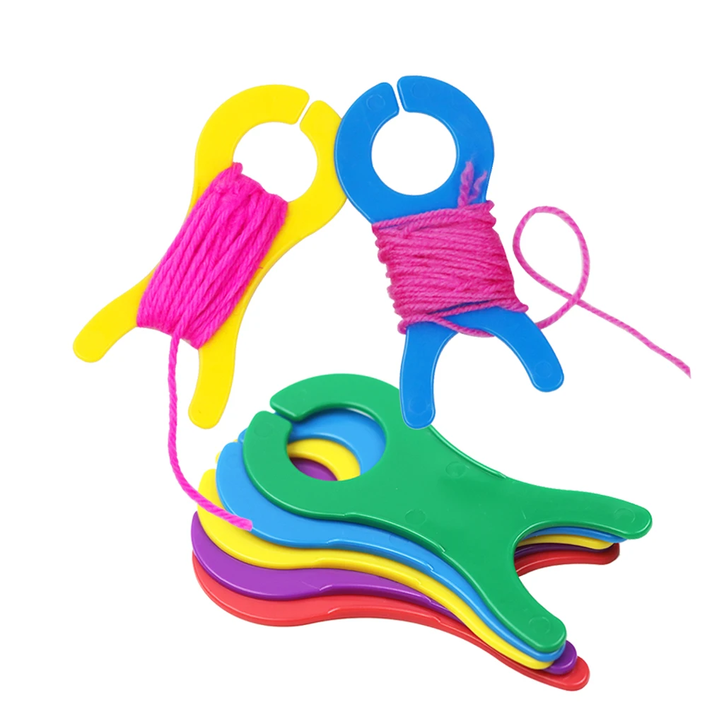 Mix Plastic Thread Card Spool Tread Bobbins Embroidery Floss DIY Cross Stitch Organizer Holder Sewing Tools