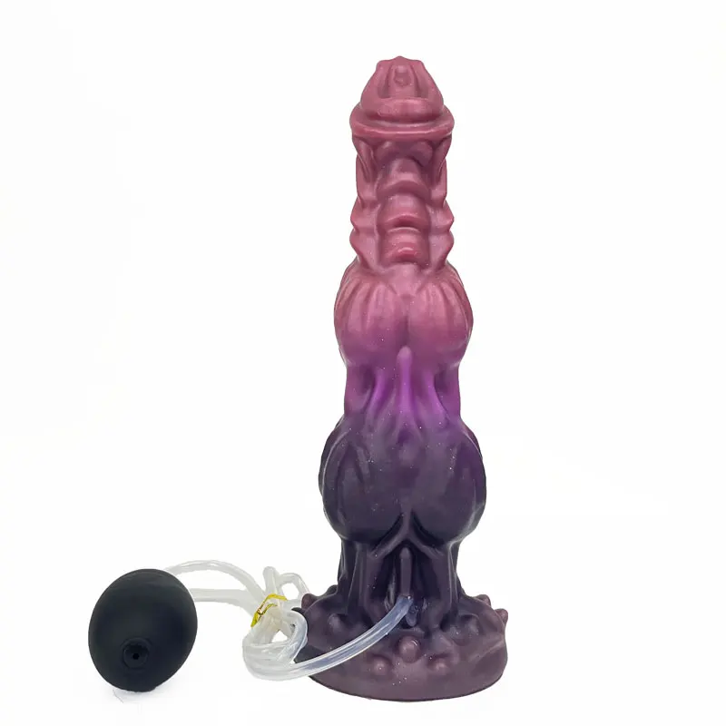 Anal Dilator Vaginal Anus Stimulator Horse Animal Dildo Silicone Ejaculating Squirting Dragon Monster Big Dildo For Women Men 18
