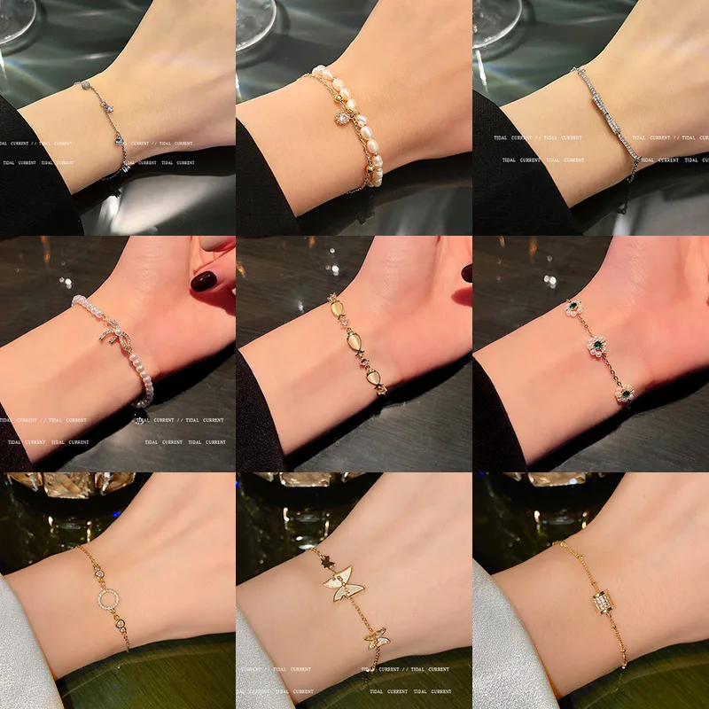 Korea style Stainless Steel Couple bracelets Jewelry  Couple bracelets
