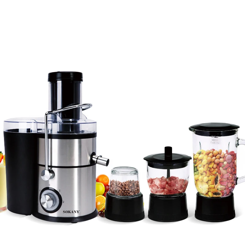 Fresh Juicer Blender 4in1 Juicers and Blender New SK-629 High Quality Household Fully Automatic 2.3L Electric Plastic Rv Parts