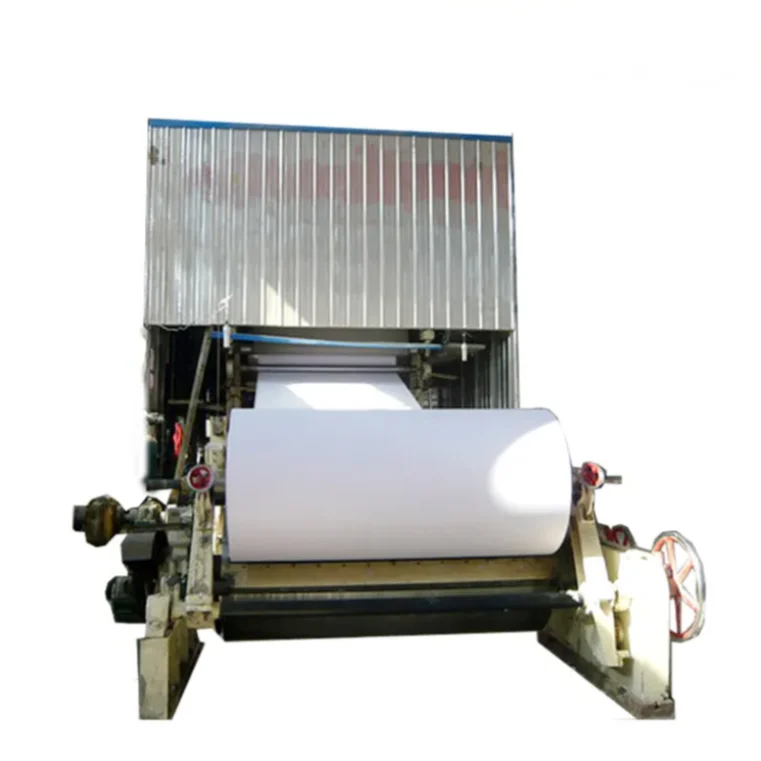 787mm 1tpd mini toilet paper roll and tissue paper making machine prices
