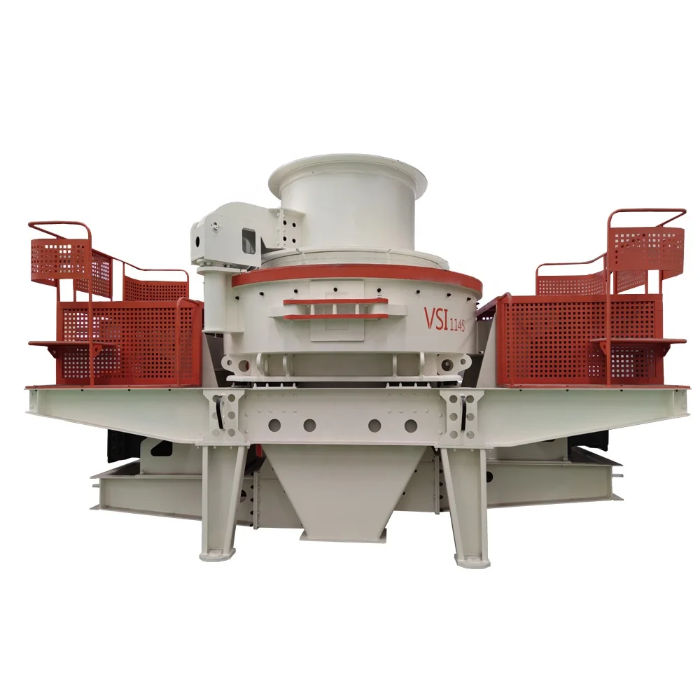 Good quality vertical shaft mini portable sand making quartz sand processing sand maker machine