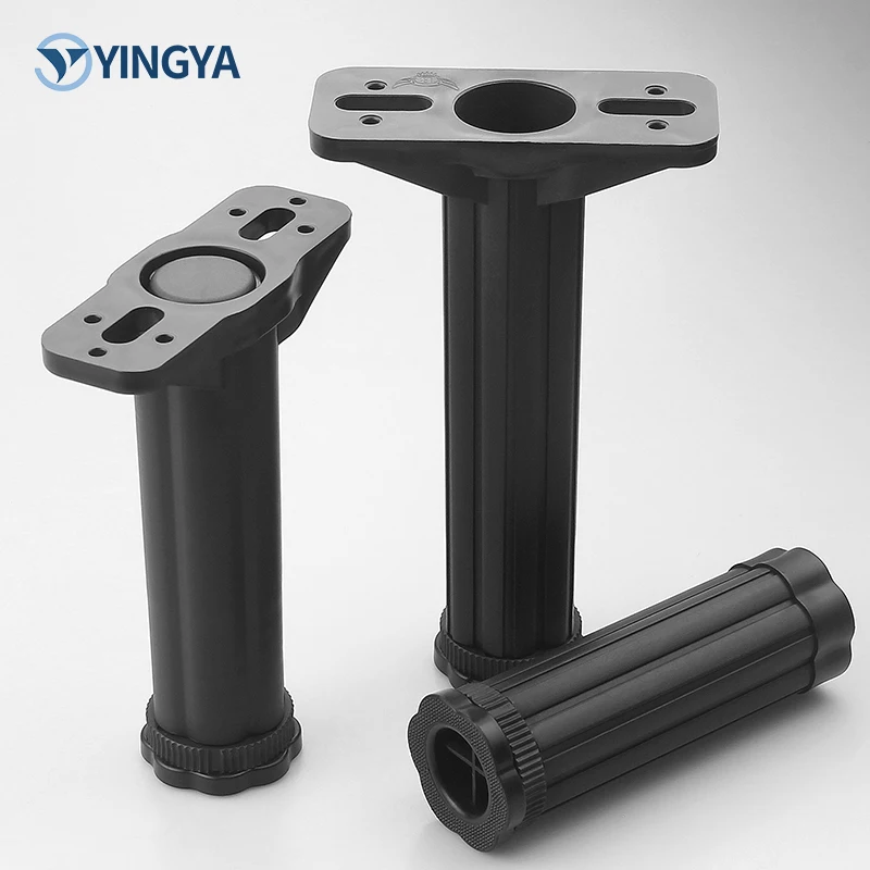 New Frame Center Slats Heavy Height Adjustable Desk Leg Replacement Feet Furniture Legs Bed Support Legs for Bed Frame Sofa